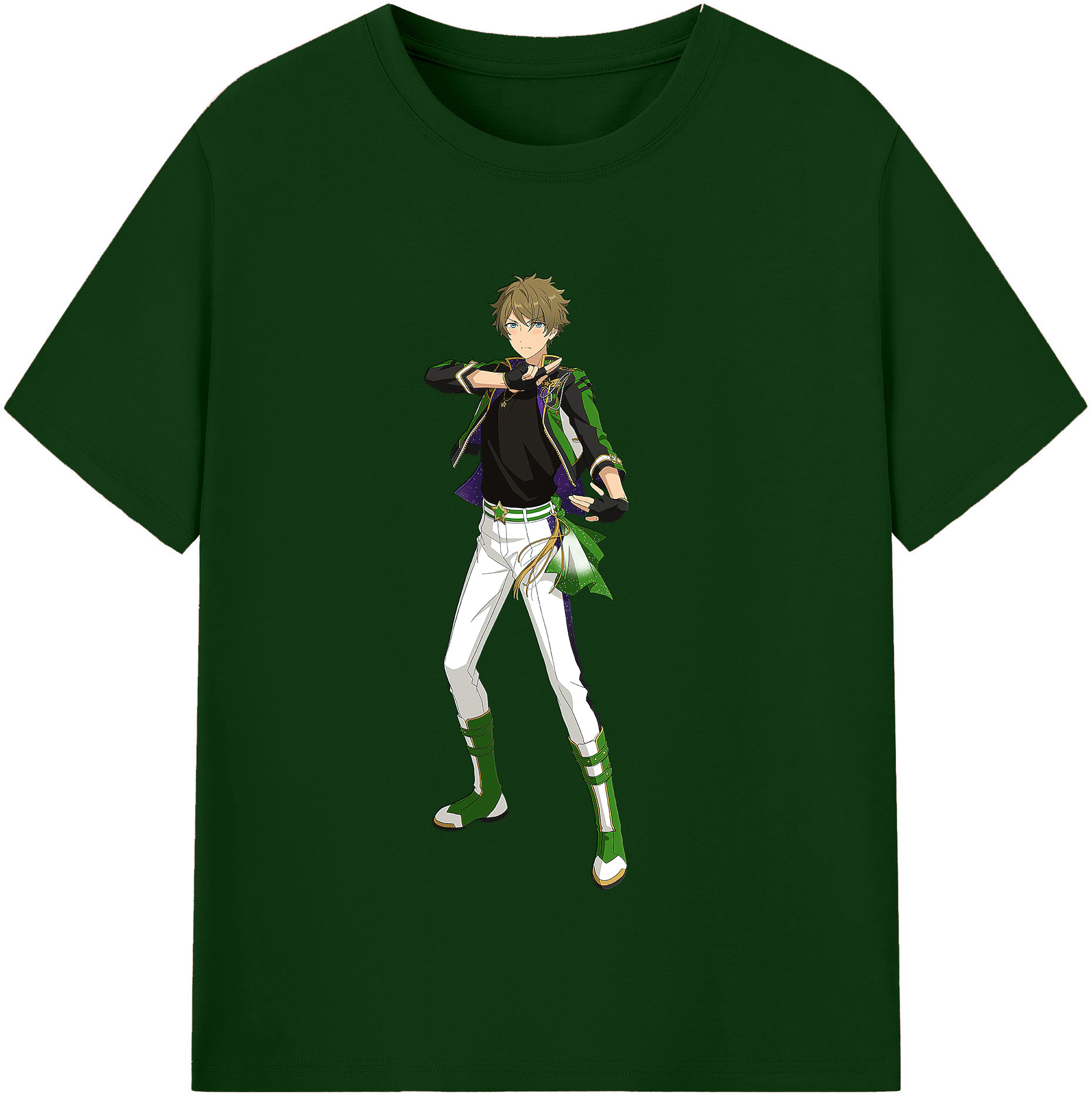 （画像用） あんさんぶるスターズ! Ensemble Stars 綿100％半袖Tシャツ（フロントプリント）